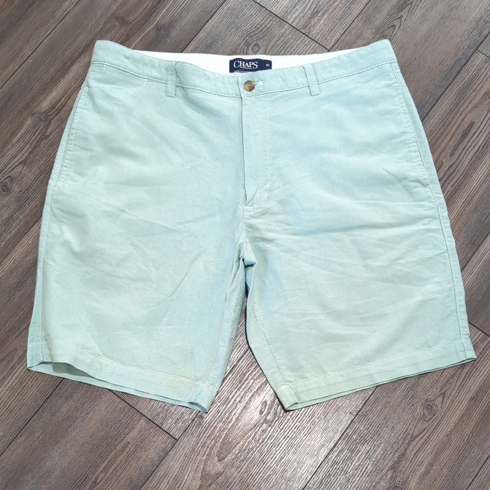 Chaps Men's Flat Front Shorts 36